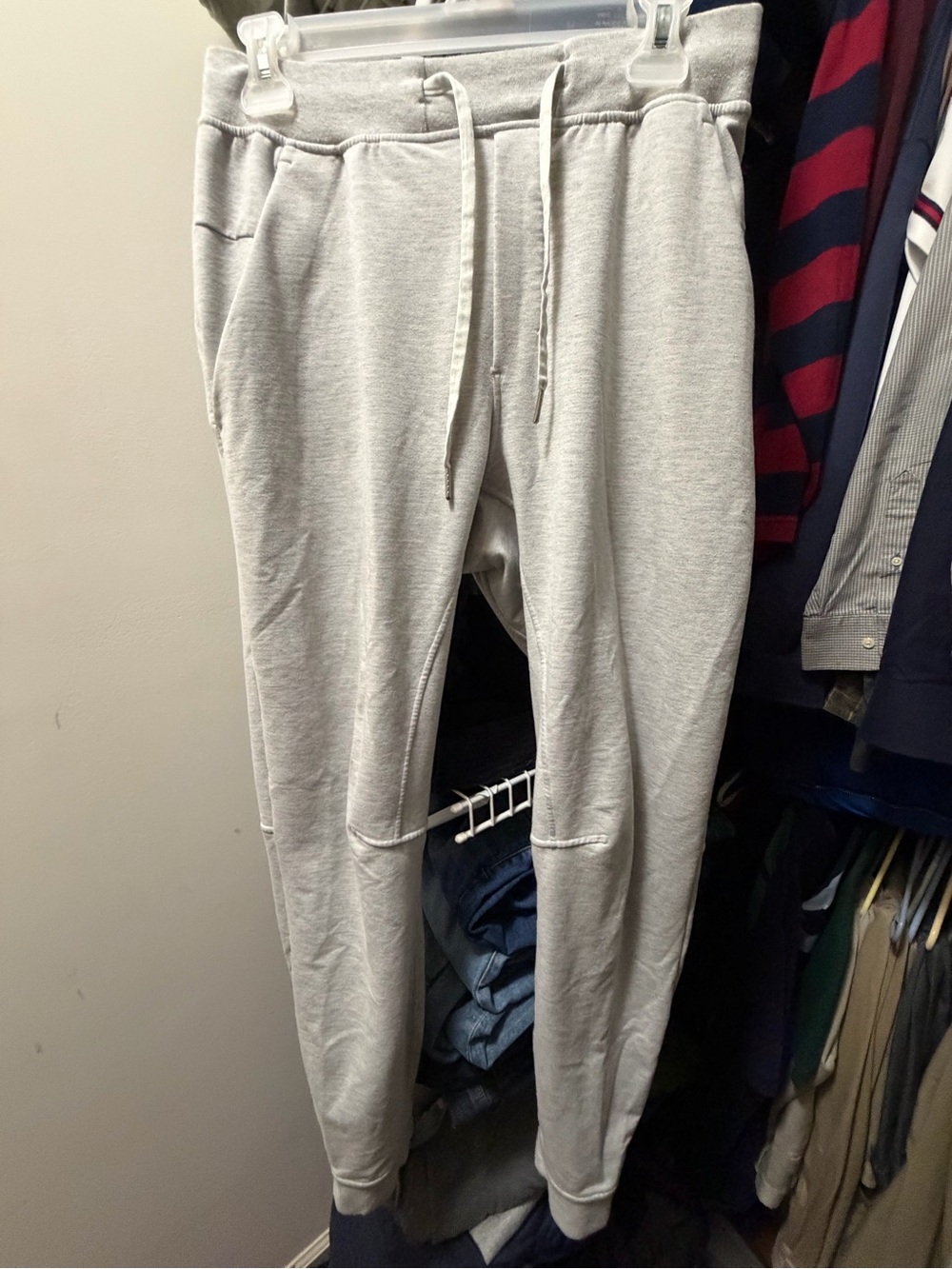 lululemon athletica Light Gray Men's Jogger Sweatpants